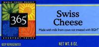 365 Everyday Value Swiss Cheese - 8oz