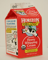 Organic Heavy Whipping Cream - 1 pint (473 mL)  