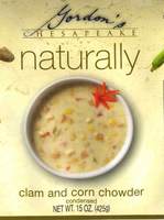 Gordon's Chesapeake Naturally Clam and Corn Chowder - 15 OZ. (425g)