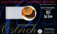 Ostrich Burgers - 8 OZ (224 g)