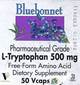 L-Tryptophan 500 mg Capsules - 50 Vcaps