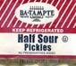 Half Sour Pickles - 32 fl oz (1 QT) 946 1